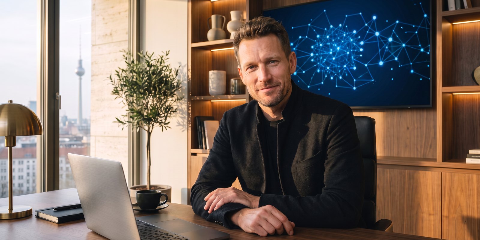 Symbolic image (AI-generated): consultant at his desk